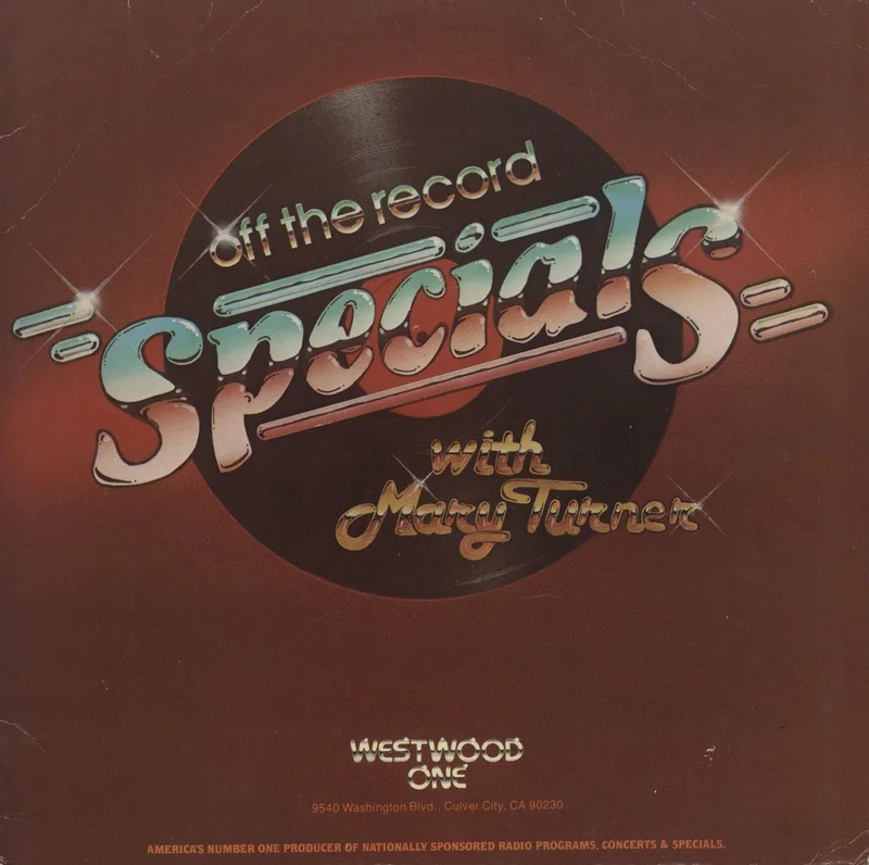Starship Off The Record Specials With Mary Turner US 2-LP vinyl set