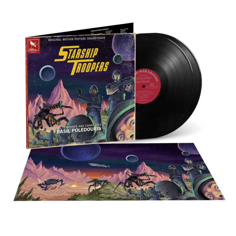 Starship Troopers Original Motion Picture Soundtrack Deluxe Edition (2LP - Black Vinyl)
