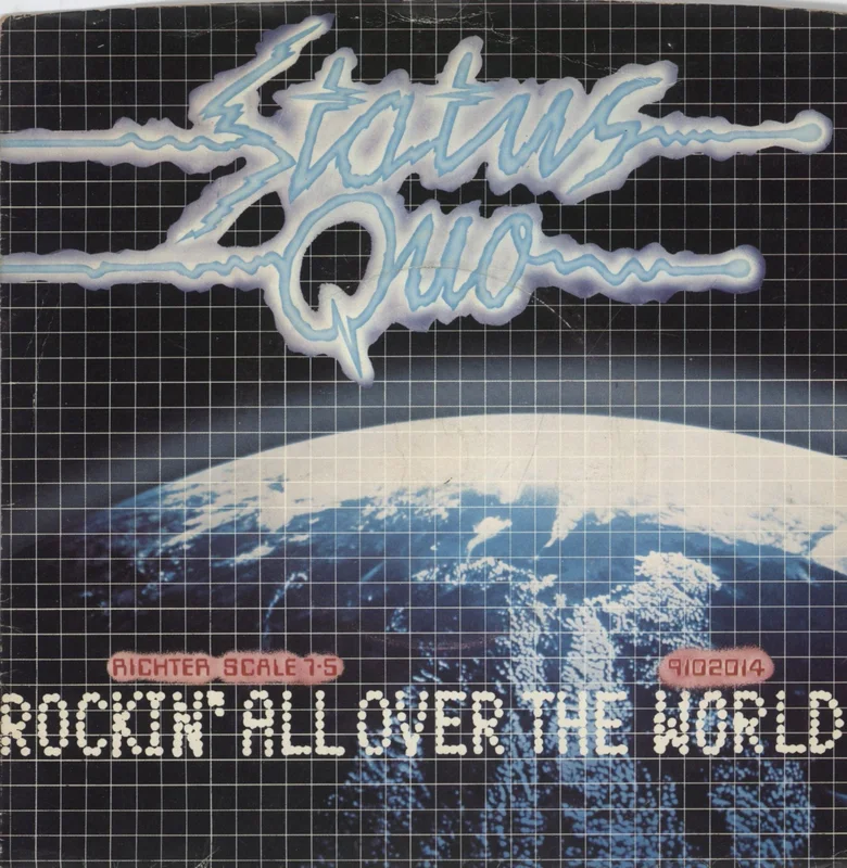 Status Quo Rockin' All Over The World UK 7" vinyl