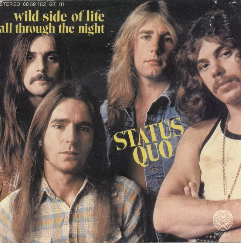 Status Quo Wild Side Of Life - Spanish Picture Sleeve German 7" vinyl