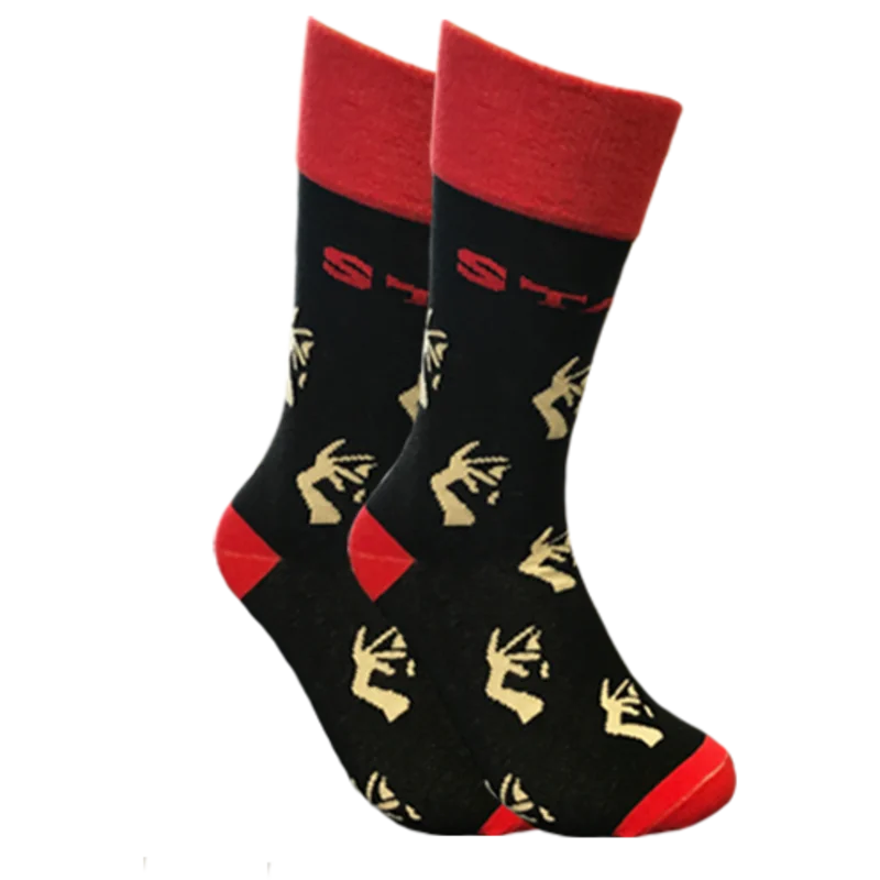 Stax Classic Snap Black Socks
