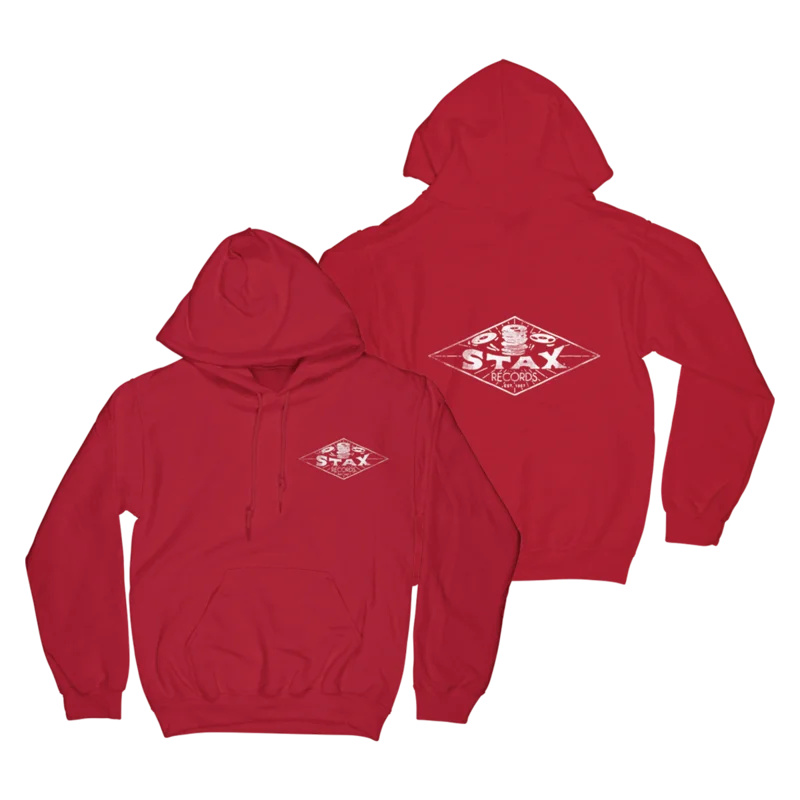 Stax "Diamond" Falling Records Hoodie (Red)