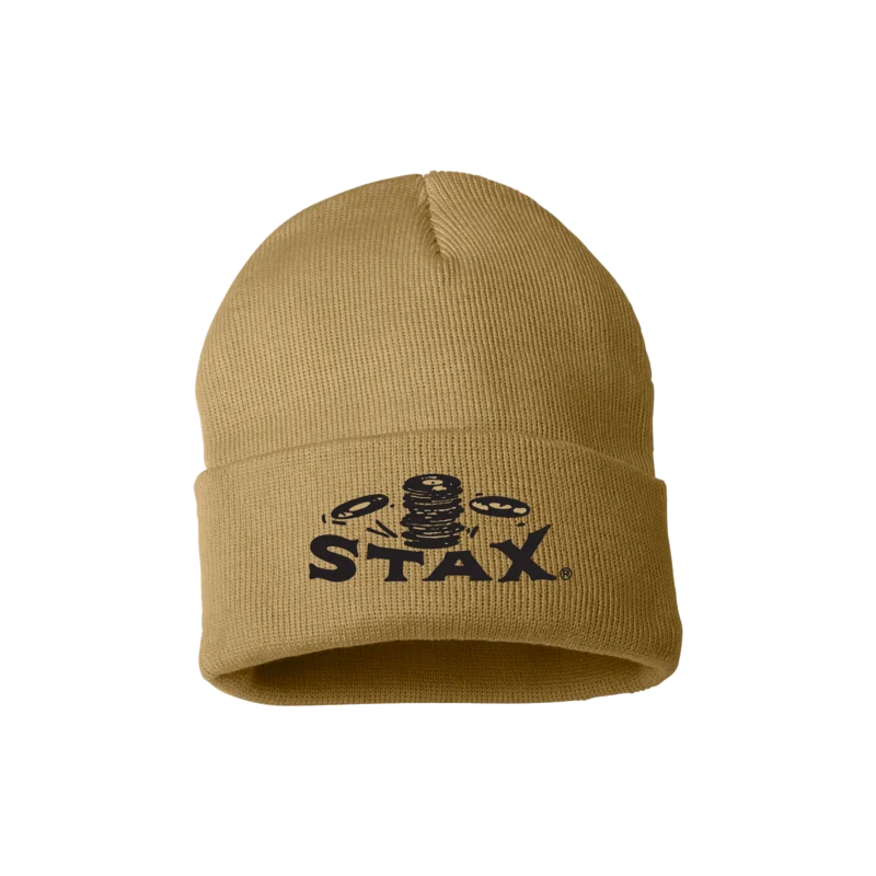 Stax Falling Record Beanie (Natural)