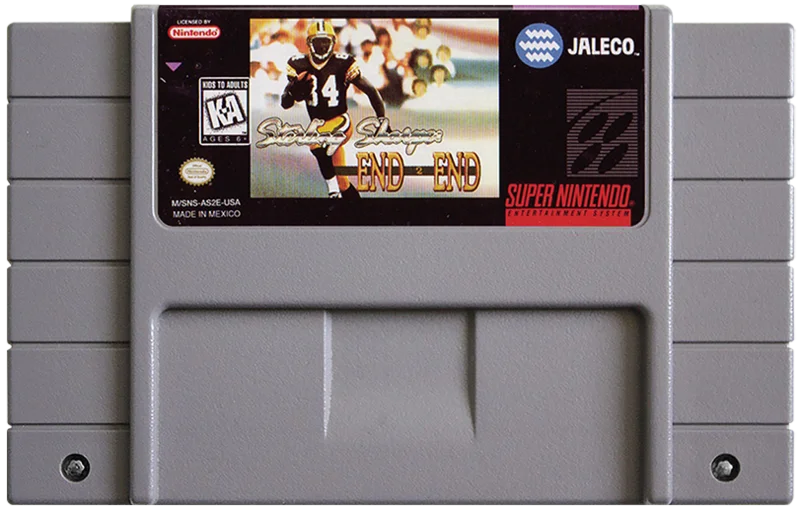 Sterling Sharpe End 2 End - SNES