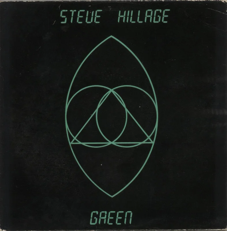 Steve Hillage Green - Green Vinyl - VG Sleeve UK Vinyl LP