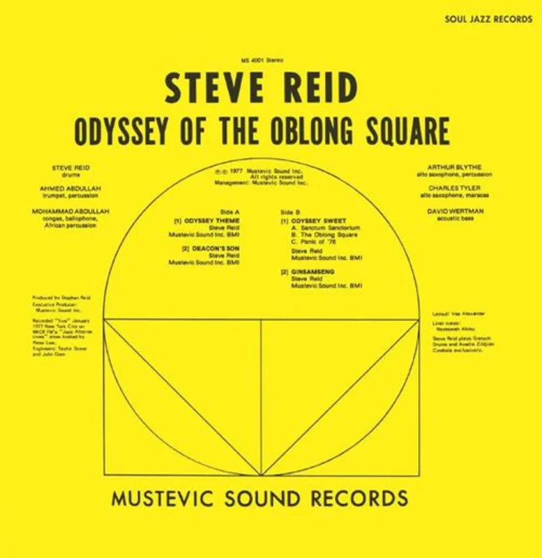 Steve Reid Odyssey Of The Oblong Square