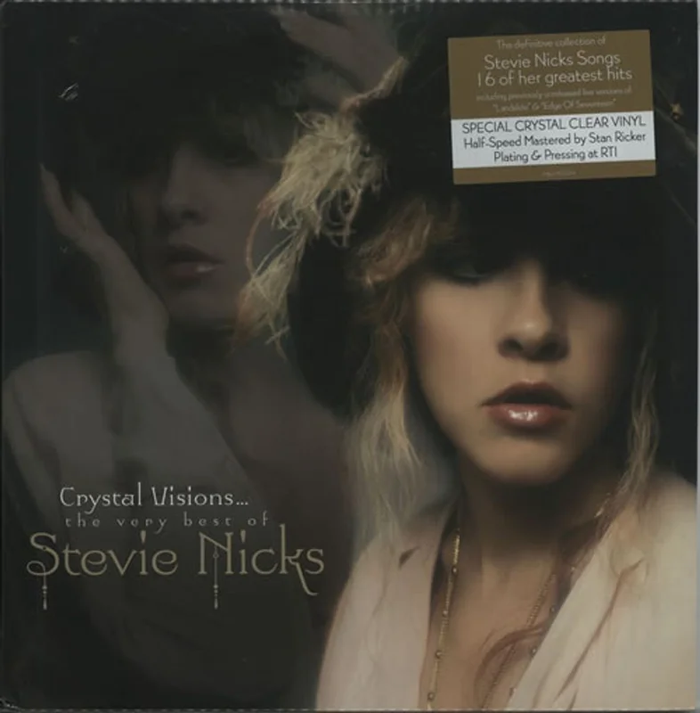Stevie Nicks Crystal Visions...The Very Best Of - Clear Vinyl + Sealed UK 2-LP vinyl set
