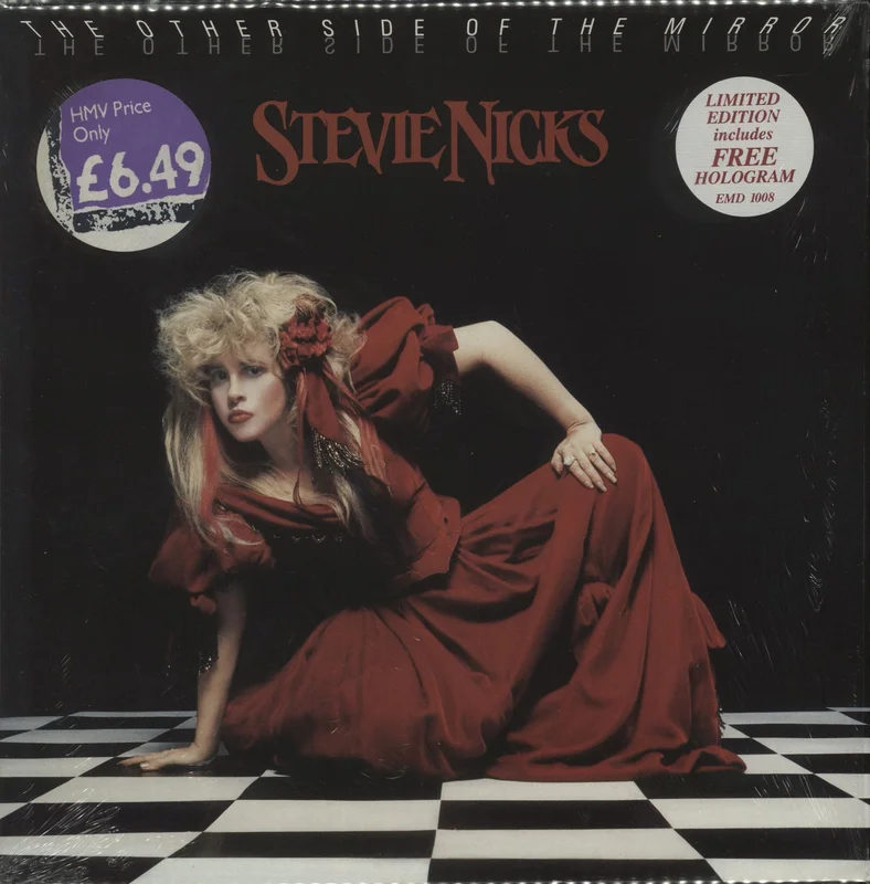 Stevie Nicks The Other Side Of The Mirror - Complete - shrink UK Vinyl LP