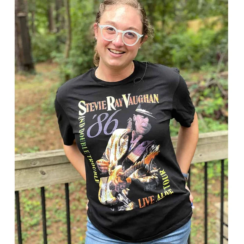 Stevie Ray Vaughan 86 Live Alive Tour T-Shirt