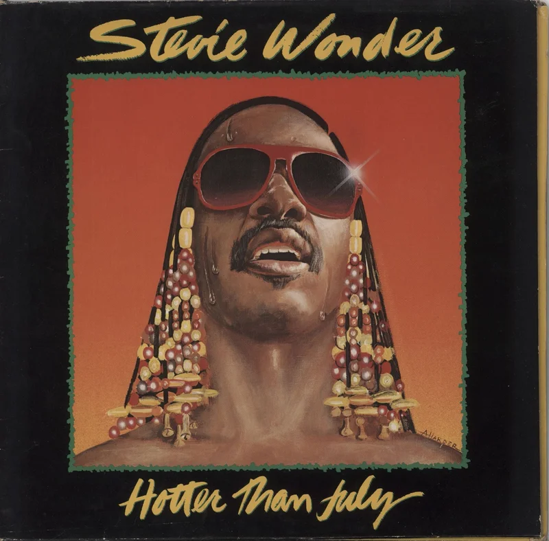 Stevie Wonder Hotter Than July German Vinyl LP