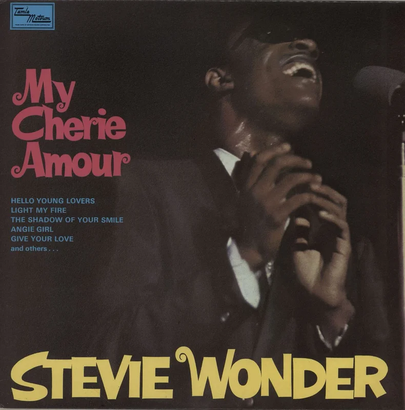 Stevie Wonder My Cherie Amour UK Vinyl LP