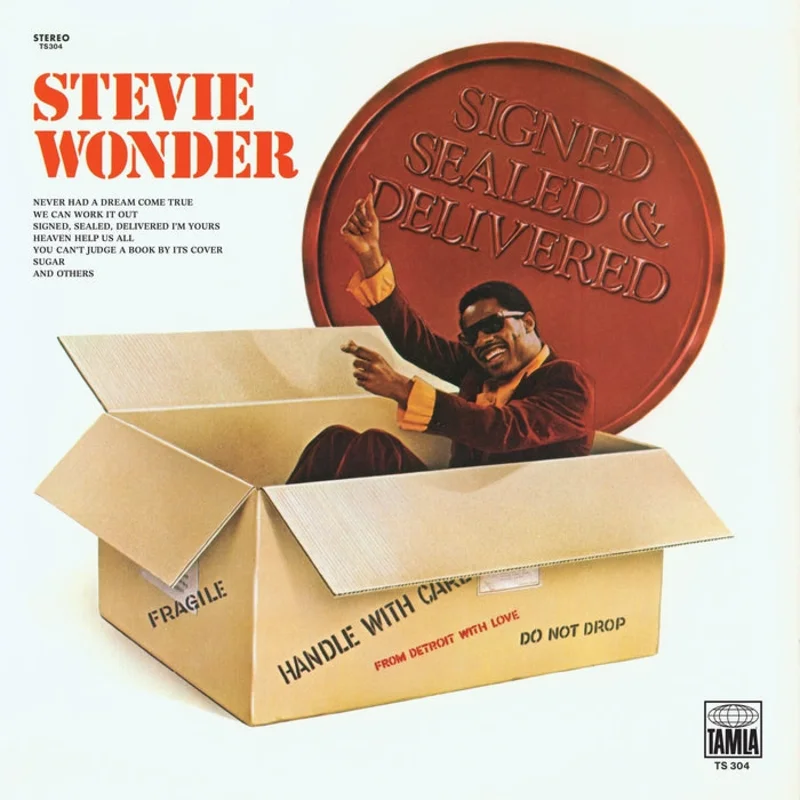 Stevie Wonder  Signed Sealed & Delivered