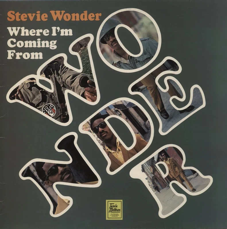 Stevie Wonder Where I'm Coming From - EX UK Vinyl LP