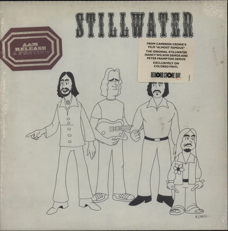 Stillwater Demos - Transparent Red Vinyl - Sealed US 12" vinyl