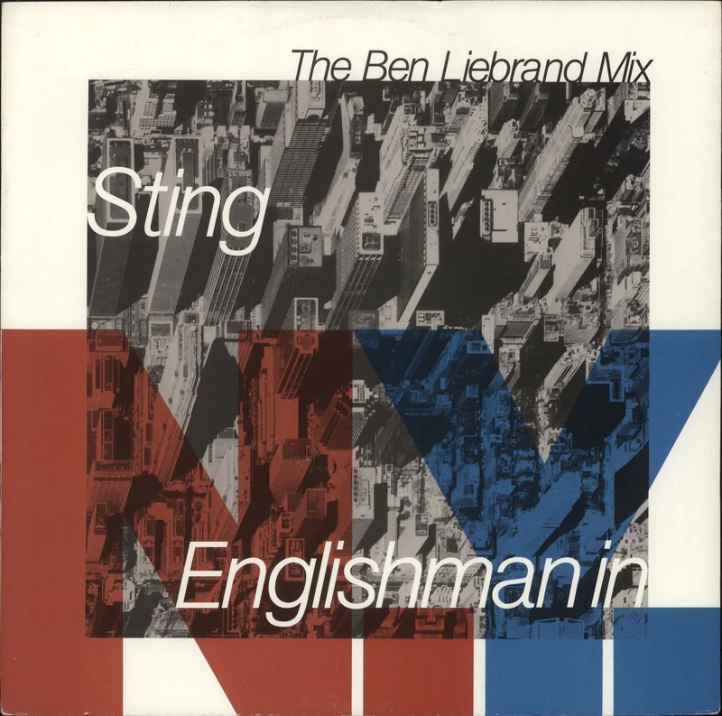 Sting Englishman In N.Y. UK 12" vinyl