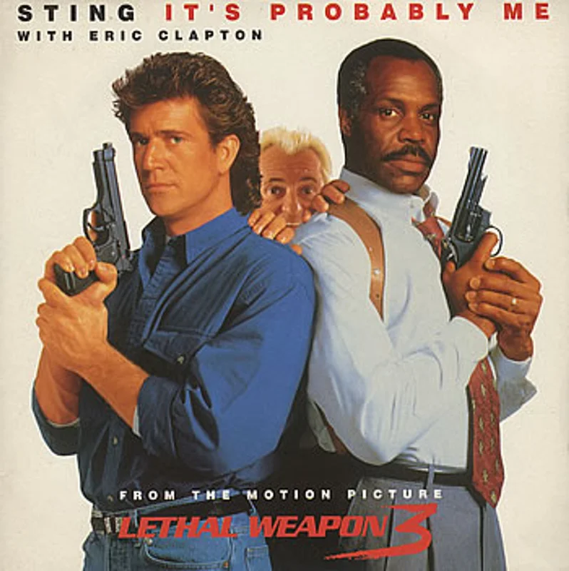 Sting It's Probably Me UK 7" vinyl