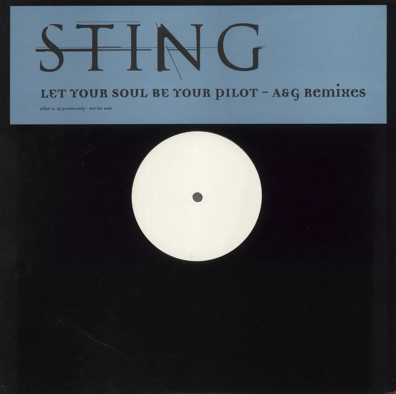 Sting Let Your Soul Be Your Pilot - A&G Remixes UK Promo 12" vinyl