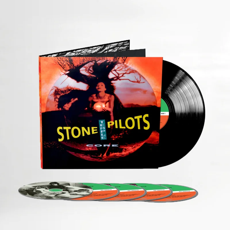 Stone Temple Pilots - "Core" Deluxe - 1 x LP, 4 x CD, 1 x DVD W/ Book