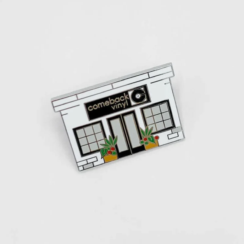 Storefront Enamel Pin