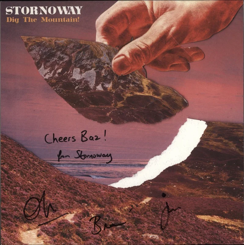 Stornoway Dig The Mountain! - Eco Mix Vinyl - Autographed UK Vinyl LP