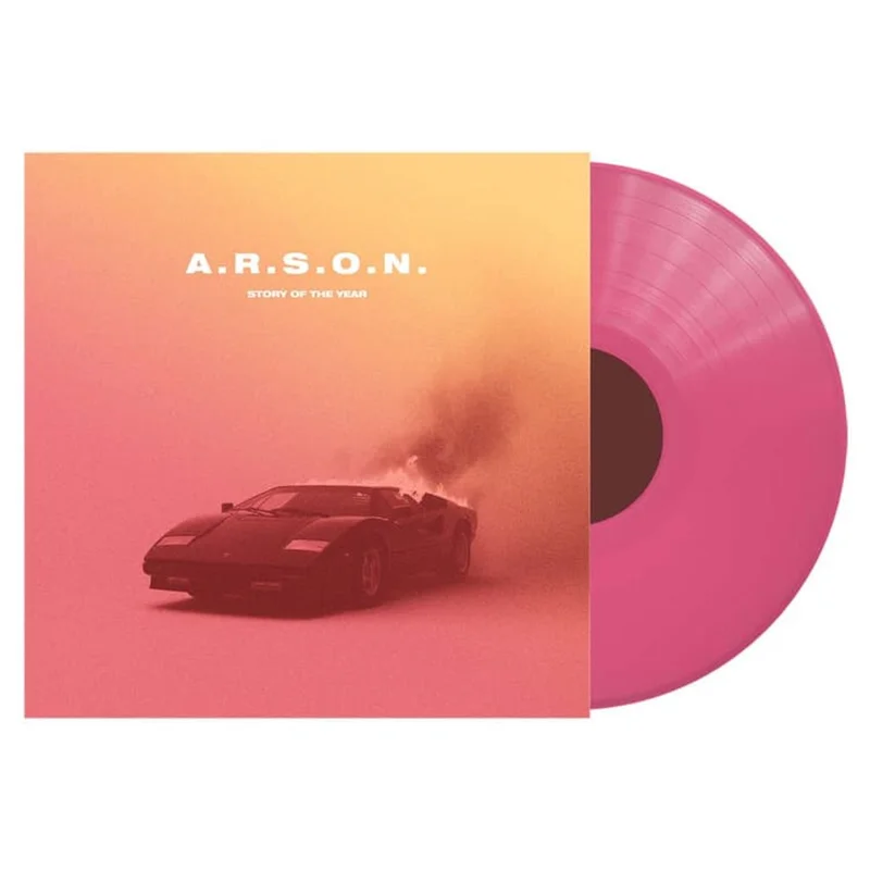 Story Of The Year A.R.S.O.N. - Hot Pink Vinyl - Sealed UK Vinyl LP