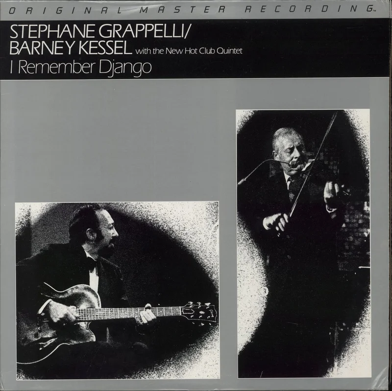 Stphane Grappelli I Remember Django US Vinyl LP
