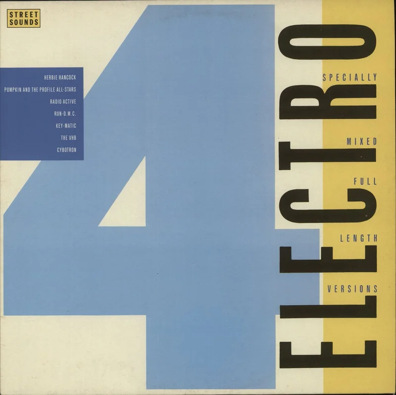 Street Sounds Compilation Electro 4 US Vinyl LP