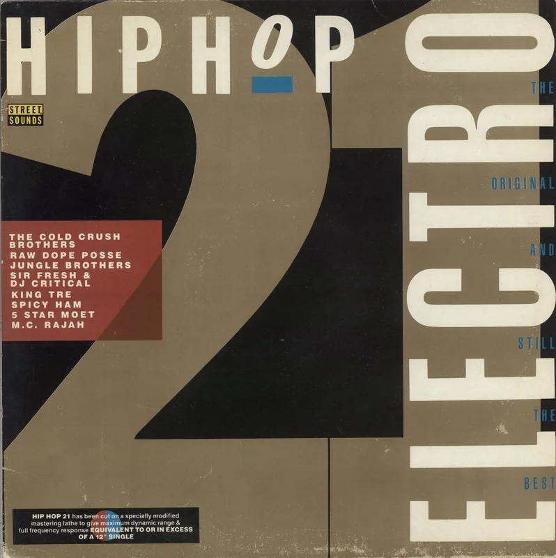 Street Sounds Compilation Hip Hop Electro 21 UK Vinyl LP