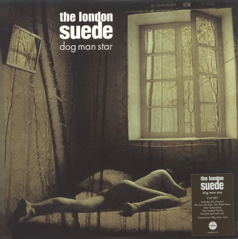 Suede Dog Man Star - 180gm Clear Vinyl UK 2-LP vinyl set