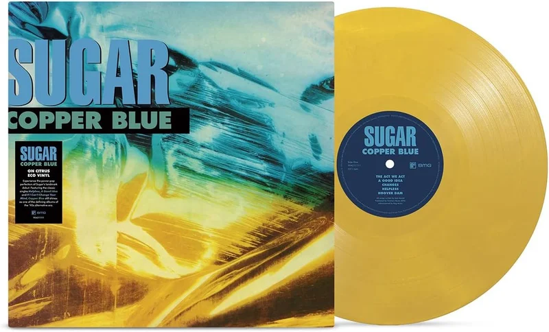 Sugar (90s) Copper Blue - Citrus Eco Vinyl - Sealed UK Vinyl LP