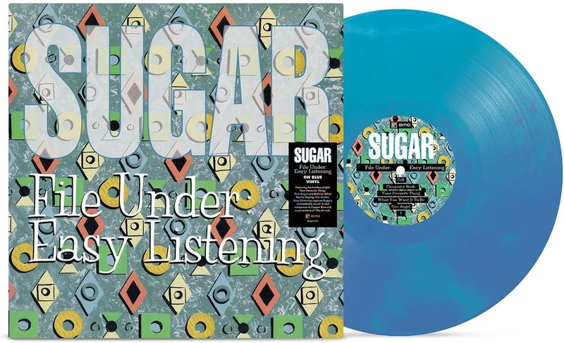 Sugar (90s) File Under: Easy Listening - Blue Vinyl - Sealed UK Vinyl LP