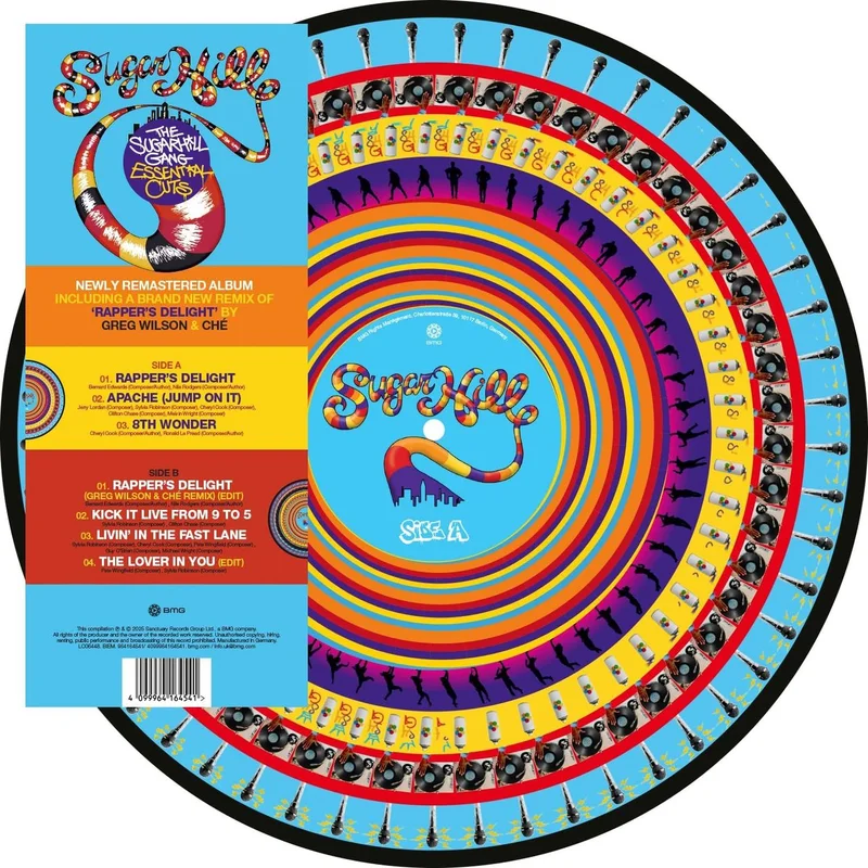Sugarhill Gang Essential Cuts - Zoetrope Picture Disc Edition - Remastered UK Picture disc LP