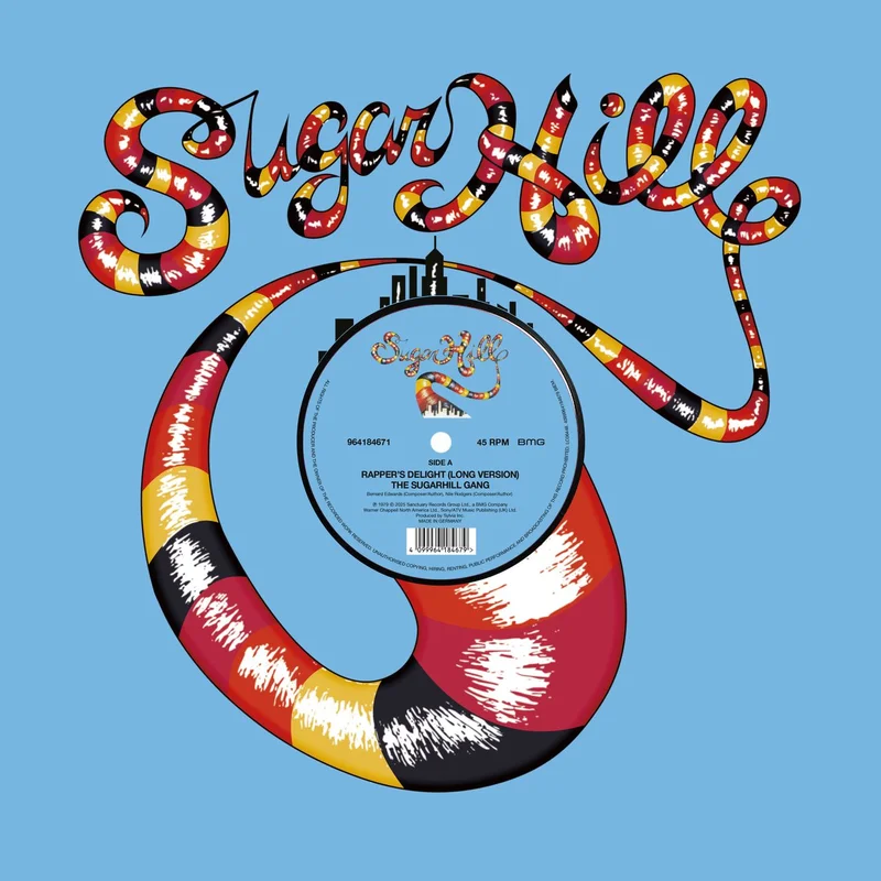 Sugarhill Gang Rapper's Delight (Greg Wilson & Ch Remix) - Remastered - Black Vinyl - Sealed UK 12" vinyl