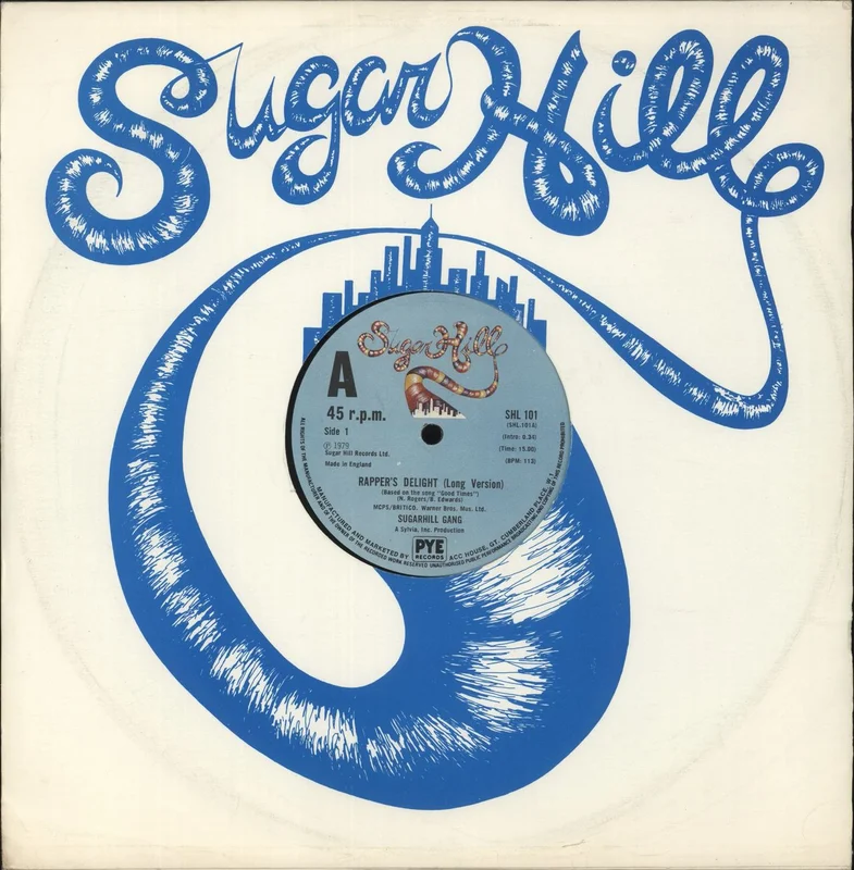 Sugarhill Gang Rapper's Delight UK 12" vinyl