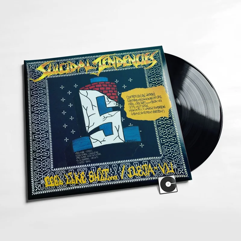 Suicidal Tendencies - "Controlled By Hatred / Feel Like Shit... Deja Vu" 2022 Reissue Standard - Black Vinyl