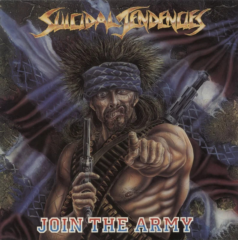 Suicidal Tendencies Join The Army - 1st - EX UK Vinyl LP