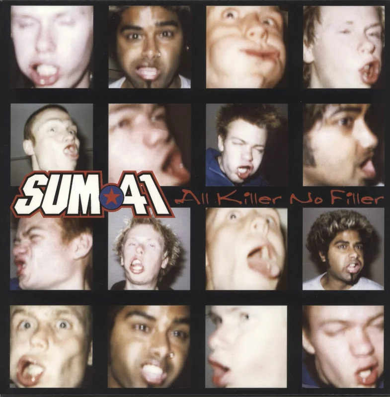 Sum 41 All Killer No Filler UK Vinyl LP