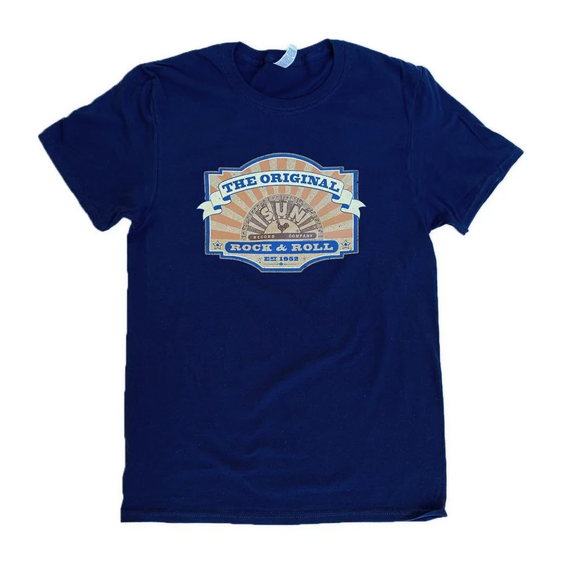 Sun Original Rock & Roll Dark Navy Tee Navy