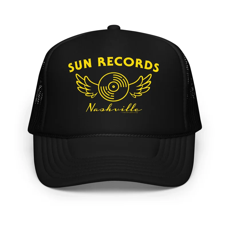 Sun Records Nashville Trucker Hat Navy