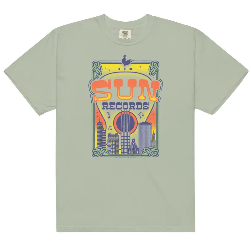 Sun Records Skyline T-Shirt Bay