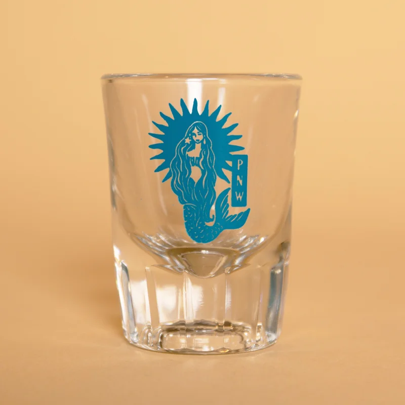 Sunburst Mermaid Shot Glass