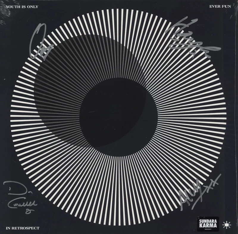 Sundara Karma Youth Is Only Ever Fun In Retrospect - Clear - Autographed Sleeve - Sealed UK Vinyl LP