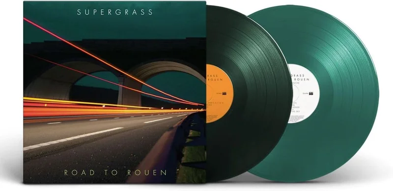 Supergrass Road to Rouen - 20th Anniversary Edition - Petrol / Forest Green Vinyl - Sealed UK 2-LP vinyl set