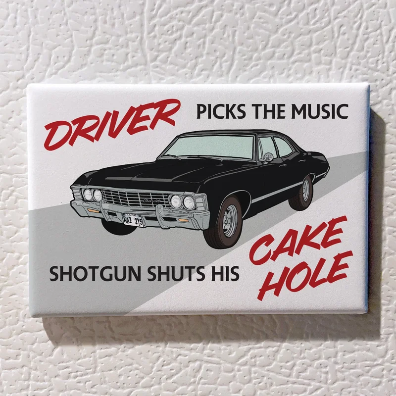 Supernatural 1967 Chevy Magnet
