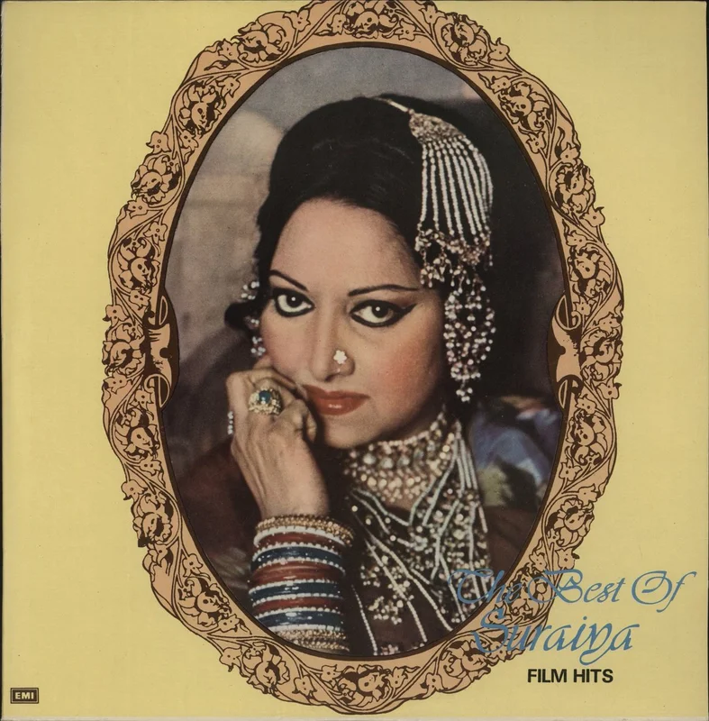 Suraiya The Best Of Suraiya (Film Hits) Indian Vinyl LP