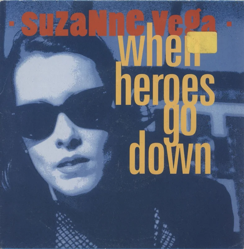 Suzanne Vega When Heroes Go Down UK Promo 7" vinyl