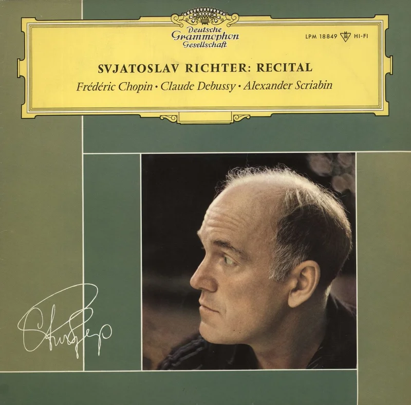Sviatoslav Richter Recital German Vinyl LP