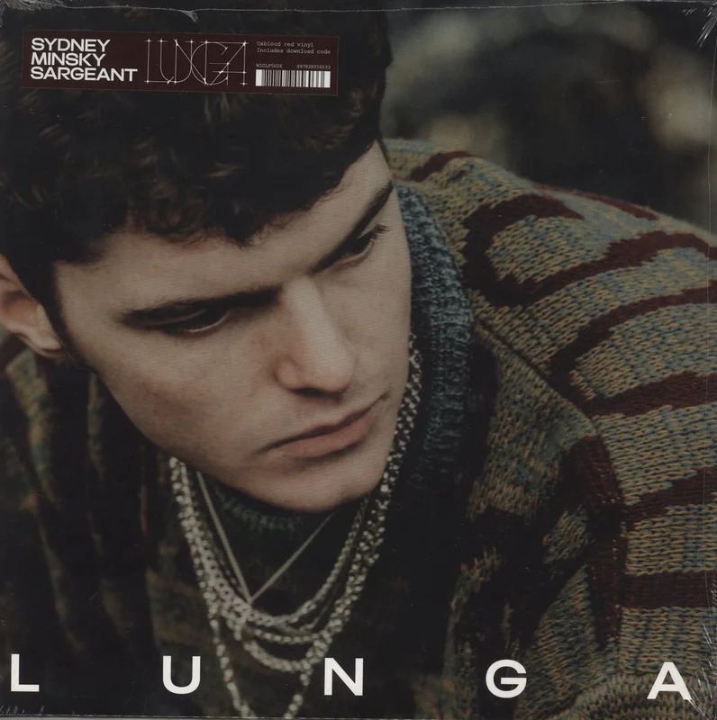 Sydney Minsky-Sargeant Lungo - Oxblood Red Vinyl - Sealed UK 2-LP vinyl set