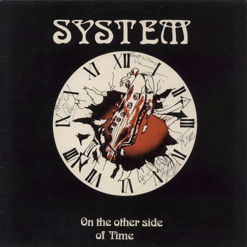 System On The Other Side Of Time - Fully Autographed UK Vinyl LP
