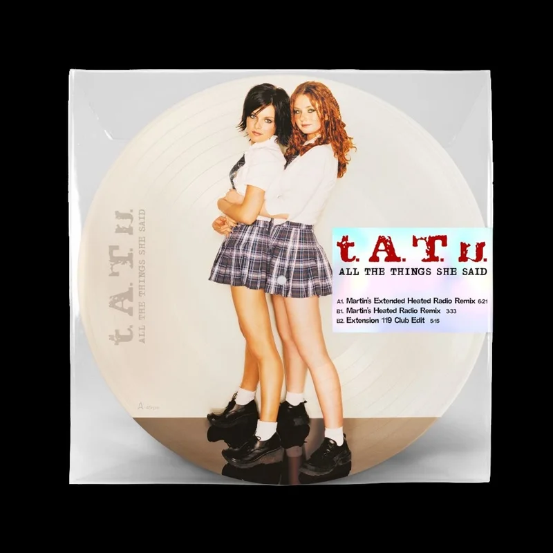 t.A.T.u. All The Things She Said - Picture Disc Edition UK 12" picture disc